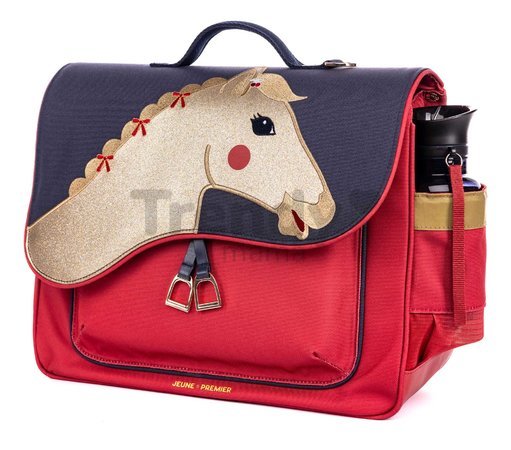 Školská aktovka It Bag Midi Saddle Bag Jeune Premier ergonomická luxusné prevedenie 30*38 cm