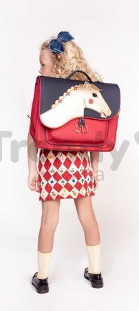 Školská aktovka It Bag Midi Saddle Bag Jeune Premier ergonomická luxusné prevedenie 30*38 cm