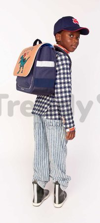 Školská aktovka It Bag Midi Polo Dino Jeune Premier ergonomická luxusné prevedenie 30*38 cm