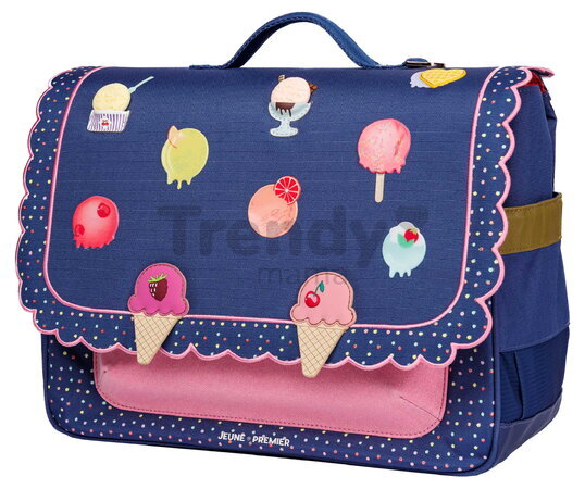 Školská aktovka It Bag Midi Disco Dip Jeune Premier ergonomická luxusné prevedenie 30*38 cm