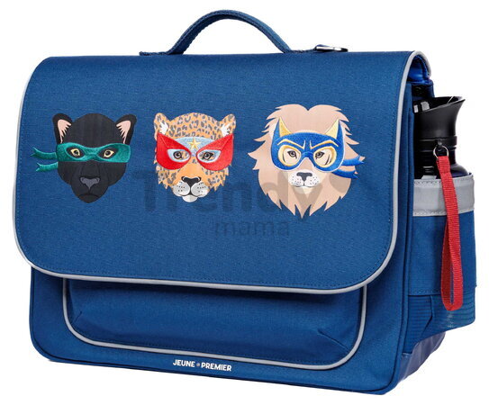 Školská aktovka It Bag Midi Supercats Jeune Premier ergonomická luxusné prevedenie 30*38 cm