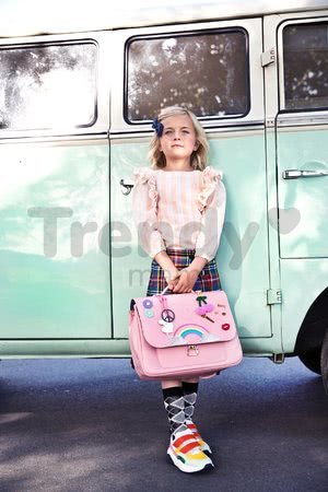 Školská aktovka It Bag Mini Lady Gadget Pink Jeune Premier ergonomická luxusné prevedenie 27*32 cm