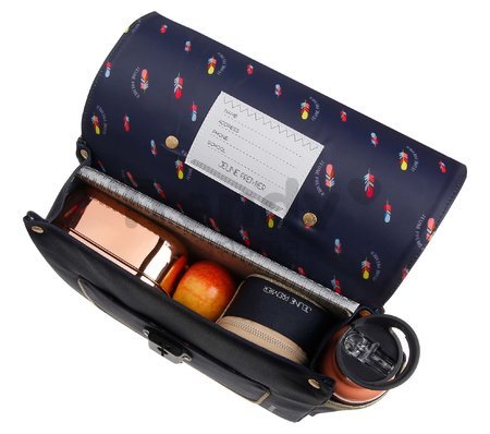 Školská aktovka It bag Mini Icons Jeune Premier ergonomická luxusné prevedenie 27*32 cm