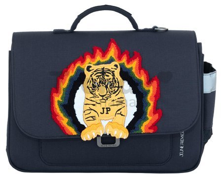 Školská aktovka It Bag Mini Tiger Flame Jeune Premier ergonomická luxusné prevedenie 27*32 cm