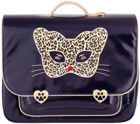 Školská aktovka It Bag Maxi Love Cats Jeune Premier ergonomická luxusné prevedenie 35*41 cm