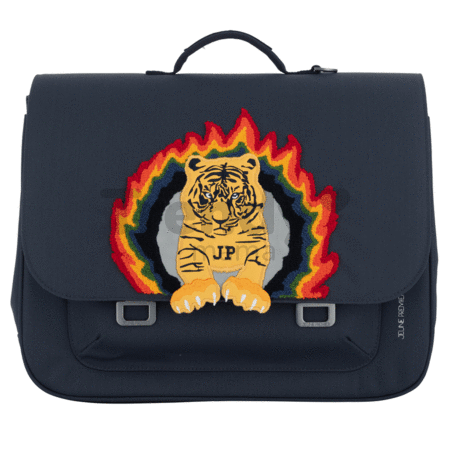 Školská aktovka It Bag Maxi Tiger Flame Jeune Premier ergonomická luxusné prevedenie 35*41 cm