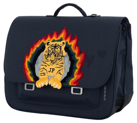 Školská aktovka It Bag Maxi Tiger Flame Jeune Premier ergonomická luxusné prevedenie 35*41 cm