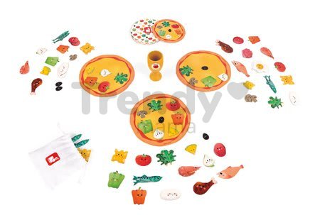 Spoločenská hra Rýchla Pizza Janod v angličtine od 4 rokov