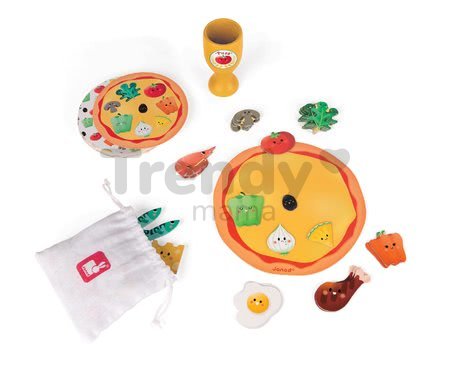 Spoločenská hra Rýchla Pizza Janod v angličtine od 4 rokov