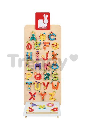 Stojan na písmenká Clown Letter Display Stand Janod 