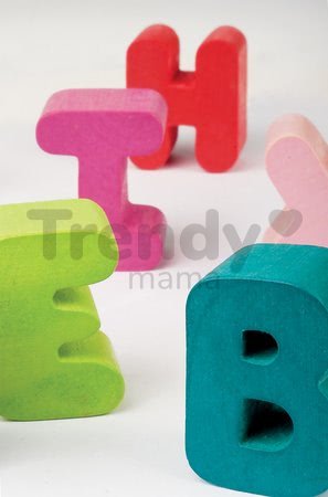 Drevená vkladačka Abeceda I Wood Janod puzzle