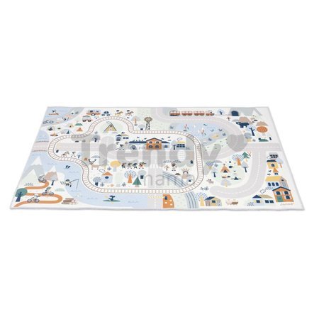 Koberec a hracia podložka Horské údolie Mountain Valley Playmat with Circuit Cross Roads Janod protišmyková od 24 mes J05940