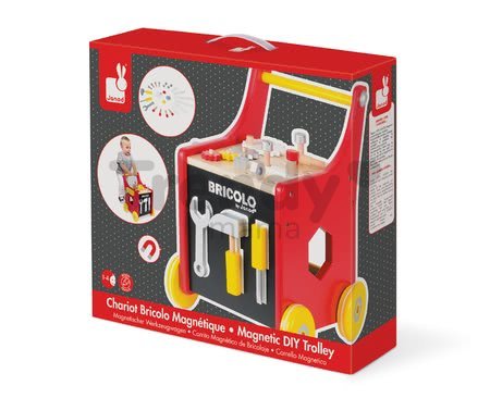 J06493 g janod dreveny magneticky vozik