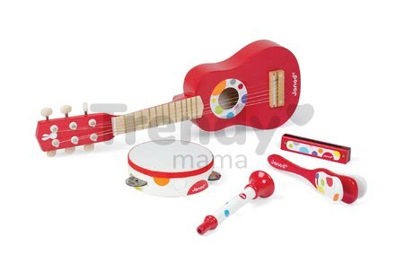 J07626 a janod dreveny set hudobnych nastrojov