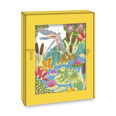 Maxi kreatívna sada Maľovanie vodovými farbami Záhrada Golden Pictures Watercolour Garden Atelier Janod 4 obrázky od 6 rokov J07965