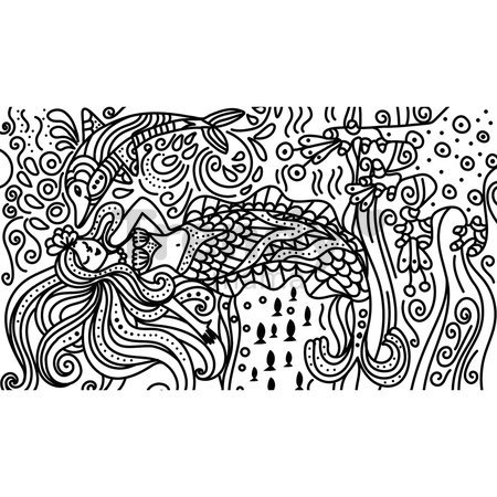 Midi kreatívna sada Maľovanie Oceán Magic Painting Ocean Atelier Janod 6 obrázkov od 7 rokov J07990