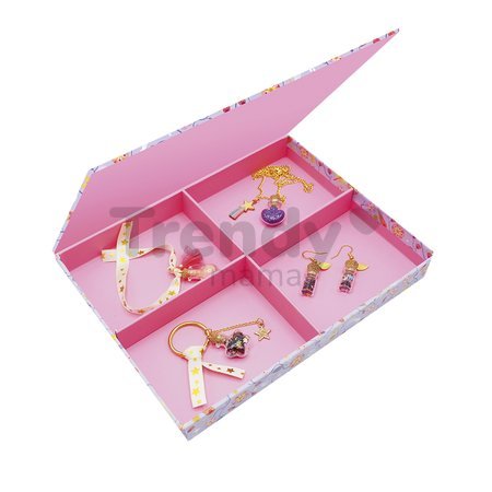 Sada na výrobu šperkov Víly Fairy Vial Jewellery Atelier Janod na výrobu 4 kusov šperkov od 8 rokov J07994