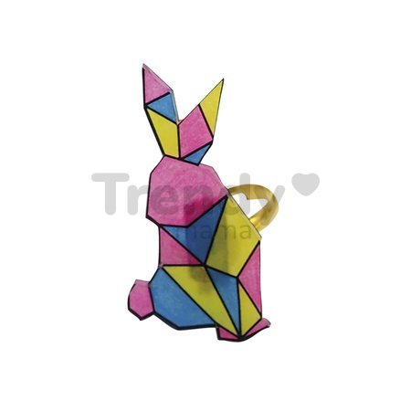 Sada na výrobu šperkov Geometrix Shrink Plastic Jewels Atelier Janod na výrobu 7 kusov šperkov od 8 rokov J07996