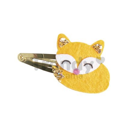 Sada na výrobu šperkov Sponky do vlasov Zvieratká Glittery Animal Hairclips Atelier Janod na výrobu 6 kusov šperkov od 6 rokov J07997