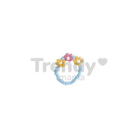 Sada na výrobu šperkov Kvety Beaded Flower Jewels Atelier Janod na výrobu 6 kusov šperkov od 6 rokov J07998