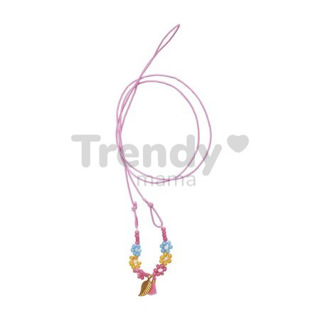 Sada na výrobu šperkov Kvety Beaded Flower Jewels Atelier Janod na výrobu 6 kusov šperkov od 6 rokov J07998