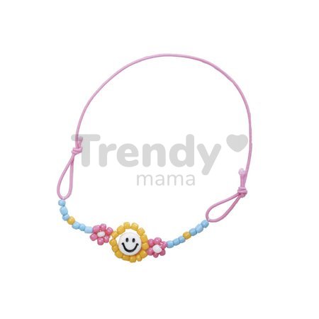 Sada na výrobu šperkov Kvety Beaded Flower Jewels Atelier Janod na výrobu 6 kusov šperkov od 6 rokov J07998