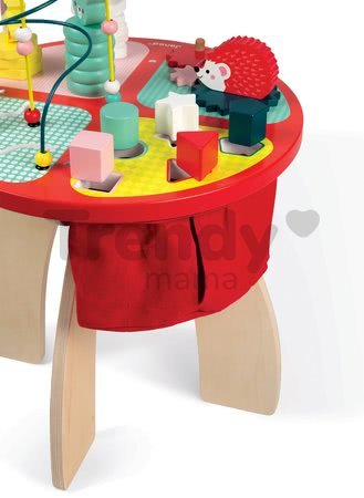 Drevený didaktický stôl Baby Forest Janod s funkciami od 12 mes