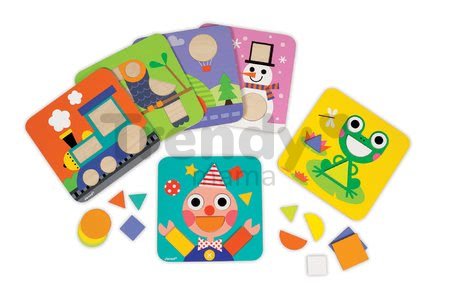 J08028 a janod drevená vkladacka