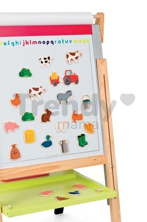 Drevené magnetky Farm Magnets Janod od 24 mes