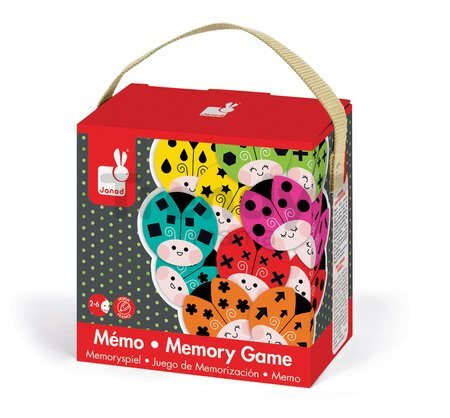 Spoločenská hra pexeso Coccicolor Memo Game Janod od 24 mes
