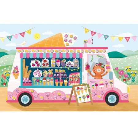 Midi kreatívna sada Tvorenie s polymérovou hmotou Sladkosti Cane Painting Sweet Treats Janod 3 obrázky od 7 rokov J09105