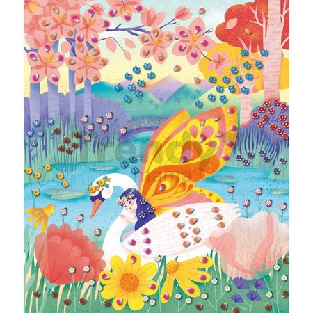 Maxi kreatívna sada Tvorenie s polymérovou hmotou Tajná záhrada Cane Painting Secret Garden Janod 5 obrázkov od 7 rokov J09106