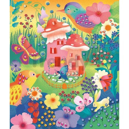 Maxi kreatívna sada Tvorenie s polymérovou hmotou Tajná záhrada Cane Painting Secret Garden Janod 5 obrázkov od 7 rokov J09106
