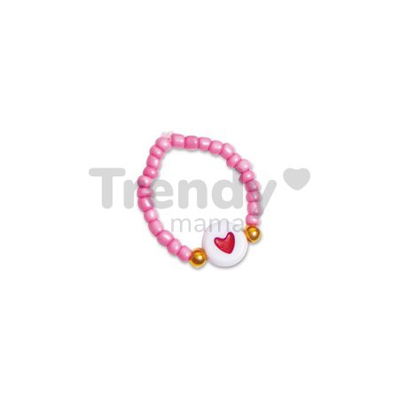 Sada na výrobu šperkov Perlové prstene Lovely Beaded Rings Atelier Janod na výrobu 10 kusov šperkov od 7 rokov J09125