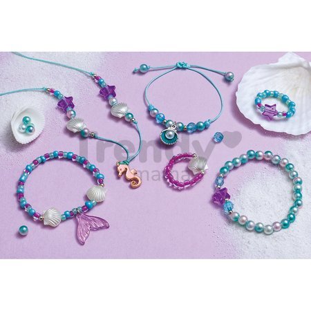 Sada na výrobu šperkov Magický oceán Jewellery to Make Magic Ocean Atelier Janod na výrobu 6 kusov šperkov od 6 rokov J09126