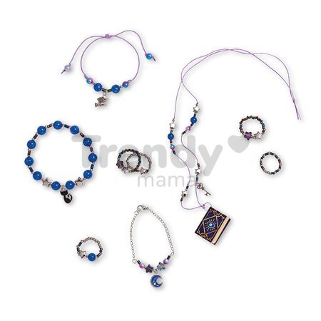 Sada na výrobu šperkov Magická škola Jewellery to Make Magic School Atelier Janod na výrobu 8 kusov šperkov od 8 rokov J09132
