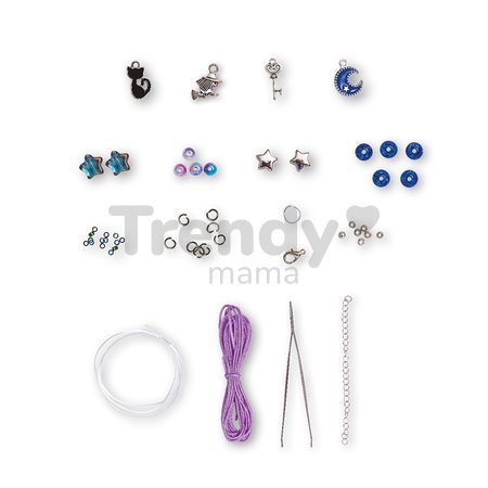 Sada na výrobu šperkov Magická škola Jewellery to Make Magic School Atelier Janod na výrobu 8 kusov šperkov od 8 rokov J09132