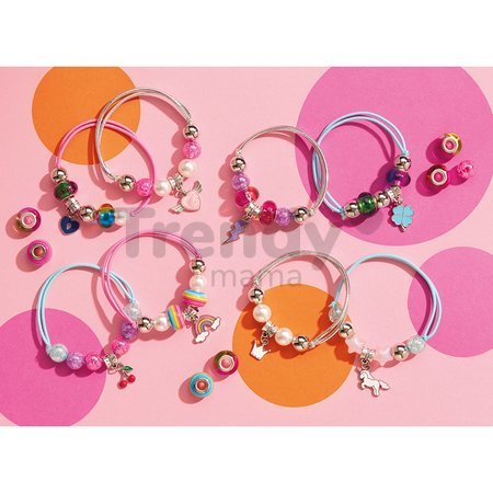 Sada na výrobu šperkov Náramky Bracelets to Make Feel good Atelier Janod na výrobu 8 kusov šperkov od 8 rokov J09133