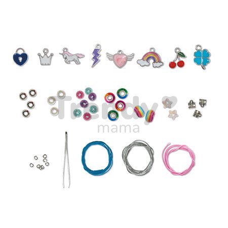 Sada na výrobu šperkov Náramky Bracelets to Make Feel good Atelier Janod na výrobu 8 kusov šperkov od 8 rokov J09133
