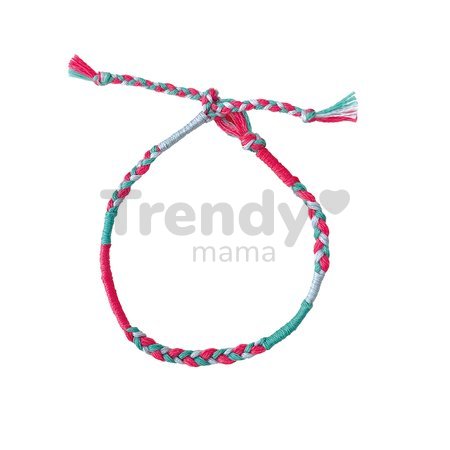 Sada na výrobu šperkov Dúhové náramky Rainbow Wrap Bracelets to Make Atelier Janod na výrobu 30 kusov šperkov od 8 rokov J09134