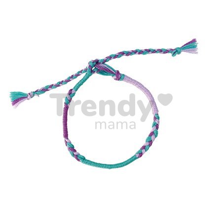 Sada na výrobu šperkov Dúhové náramky Rainbow Wrap Bracelets to Make Atelier Janod na výrobu 30 kusov šperkov od 8 rokov J09134