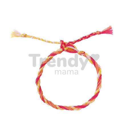 Sada na výrobu šperkov Dúhové náramky Rainbow Wrap Bracelets to Make Atelier Janod na výrobu 30 kusov šperkov od 8 rokov J09134