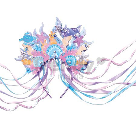 Kreatívna sada DIY Vyrob si sám Korunka Diadém Magický oceán Tiara to Make Magic Ocean Atelier Janod od 7 rokov J09137