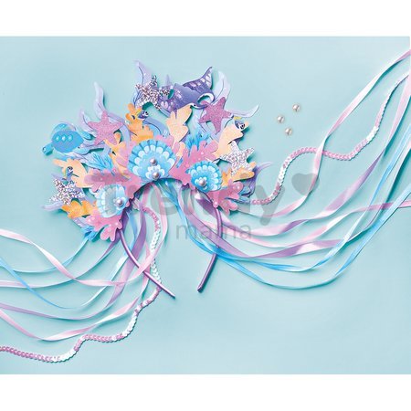 Kreatívna sada DIY Vyrob si sám Korunka Diadém Magický oceán Tiara to Make Magic Ocean Atelier Janod od 7 rokov J09137