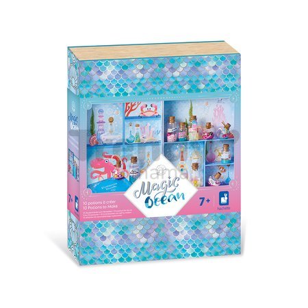 Kreatívna sada DIY Vyrob si sám Čarovný elixír Magický oceán My Magic Potion Magic Ocean Atelier Janod od 7 rokov J09143