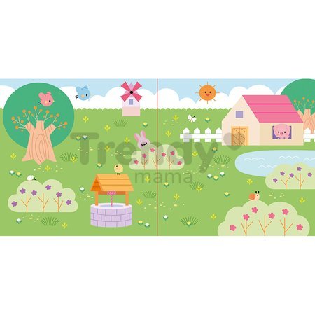 Mini kreatívna sada Prelepovateľné samolepky Zvieratká Repositionable Thick Stickers My Arts & Crafts Atelier Janod 22 nálepiek od 24 mes J09144