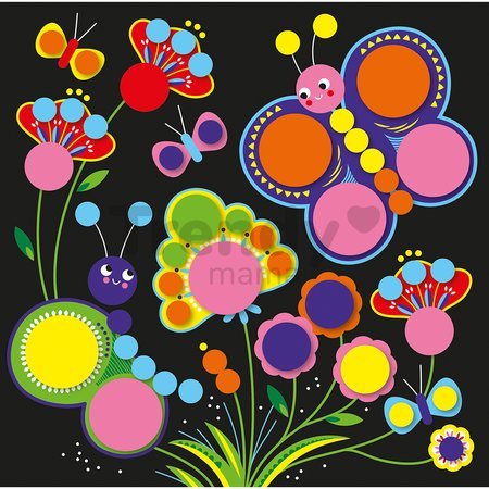 Mini kreatívna sada Okrúhle nálepky Round Stickers My Arts & Crafts Atelier Janod 4 obrázky J09146