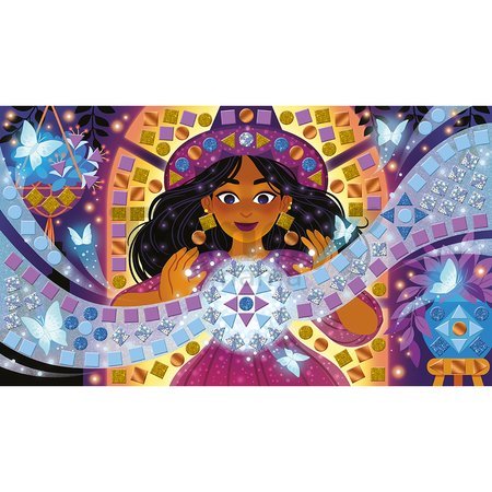 Midi kreatívna sada Mozaika Magická škola Mosaics Magic School Atelier Janod 3 obrázky od 7 rokov J09150