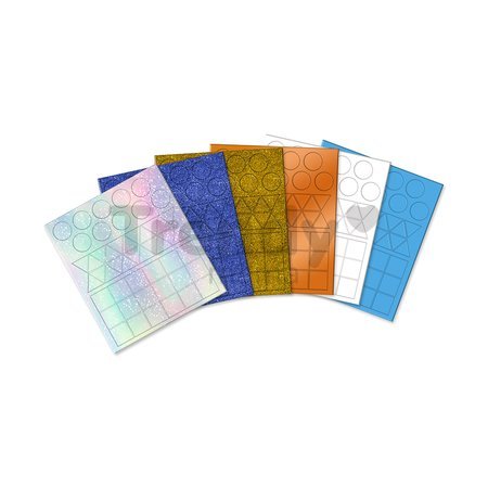 Midi kreatívna sada Mozaika Zázračná zima Mosaics Beautiful Winter Atelier Janod 3 obrázky od 5 rokov J09151