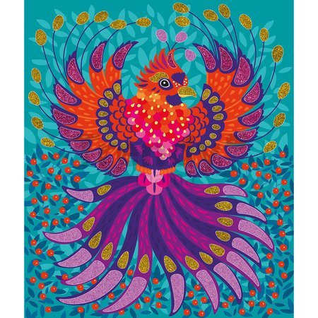 Maxi kreatívna sada Trblietavé piesky Zvieratká Glitter and Sand Sparkling Animals Atelier Janod 5 obrázkov od 7 rokov J09152